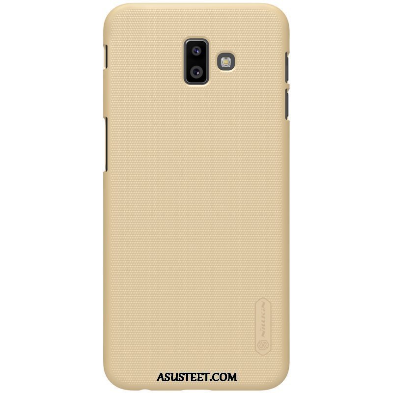 Samsung Galaxy J6+ Kuoret Tähti Puhelimen Pesty Suede Murtumaton Kotelo