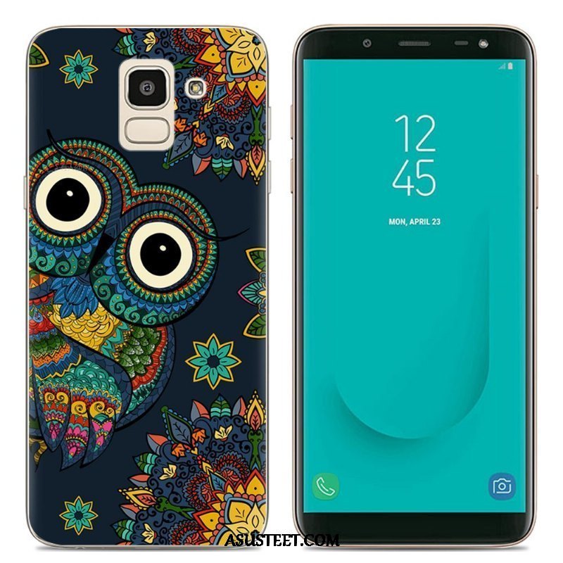 Samsung Galaxy J6 Kuori Kuoret Luova Kotelo Monivärinen Tähti