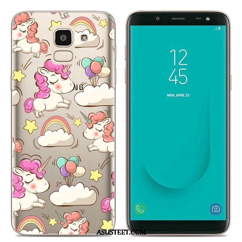 Samsung Galaxy J6 Kuori Kuoret Luova Kotelo Monivärinen Tähti