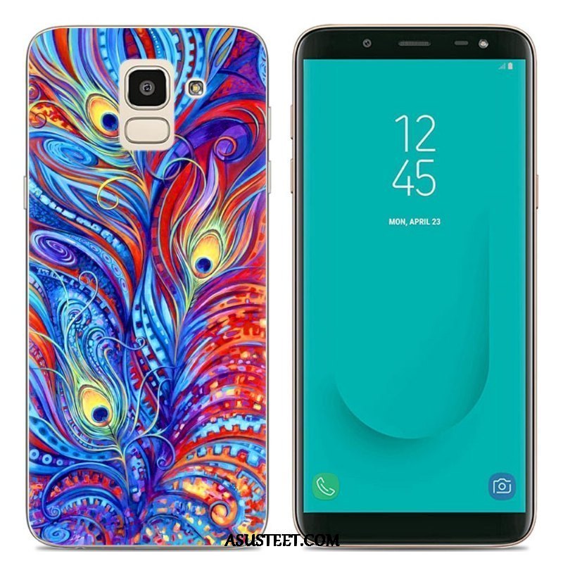 Samsung Galaxy J6 Kuori Kuoret Luova Kotelo Monivärinen Tähti