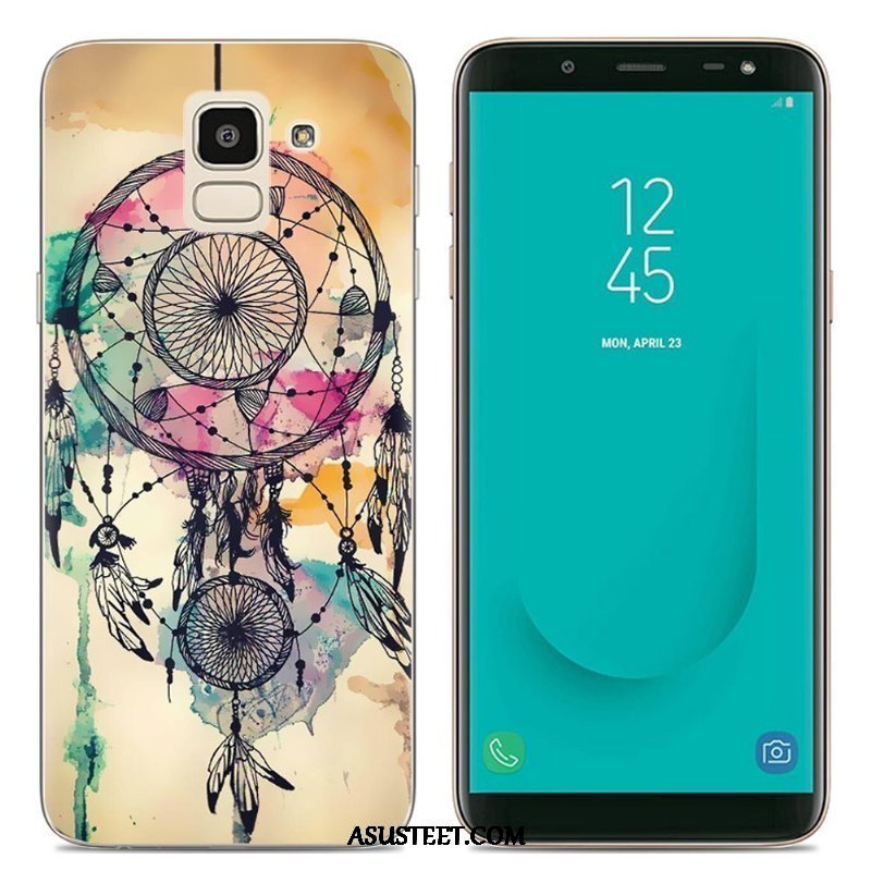 Samsung Galaxy J6 Kuori Kuoret Luova Kotelo Monivärinen Tähti