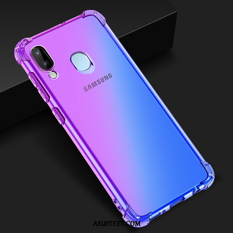 Samsung Galaxy M20 Kuoret Kaltevuus Sininen Violetti Tähti Puhelimen