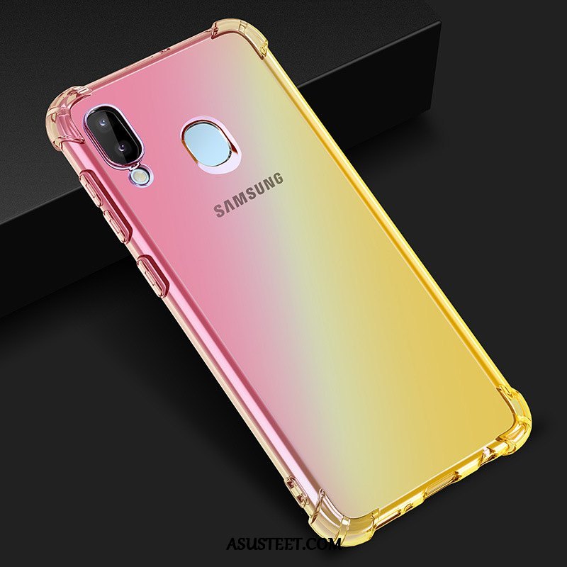 Samsung Galaxy M20 Kuoret Kaltevuus Sininen Violetti Tähti Puhelimen