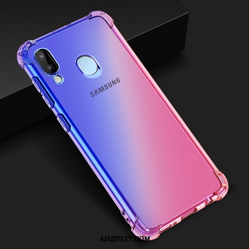 Samsung Galaxy M20 Kuoret Kaltevuus Sininen Violetti Tähti Puhelimen