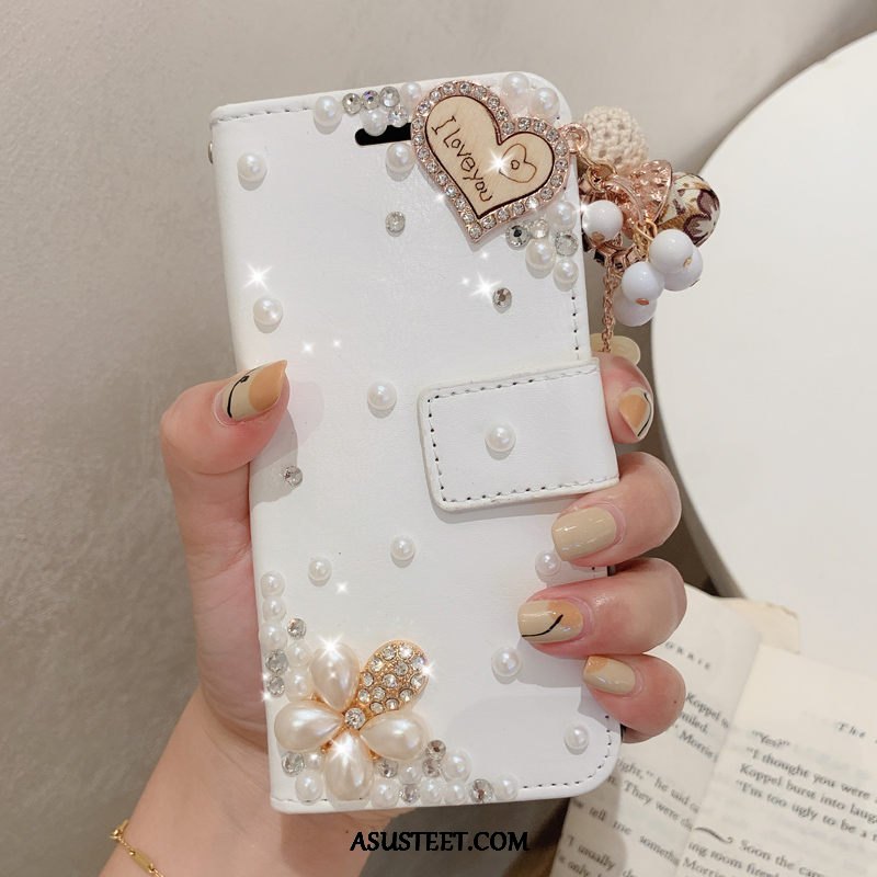 Samsung Galaxy M20 Kuoret Rhinestone Inlay Nahkakotelo Tähti Pehmeä Neste Puhelimen