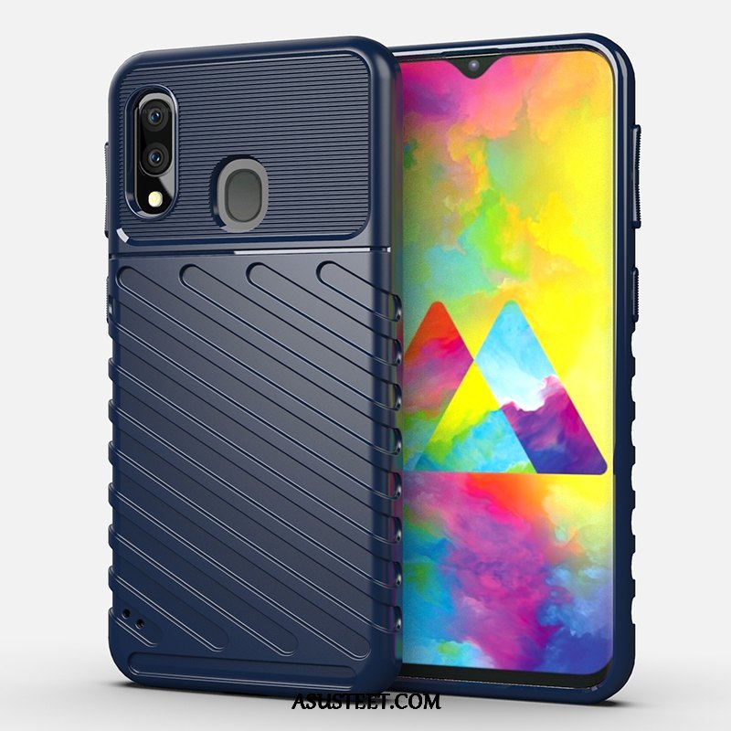 Samsung Galaxy M20 Kuori Kuoret Puhelimen Kotelo Musta Tähti