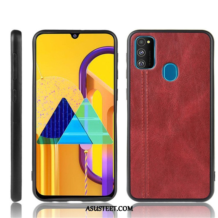 Samsung Galaxy M30s Kuoret Kotelo Musta Kuori Suojaus Puhelimen