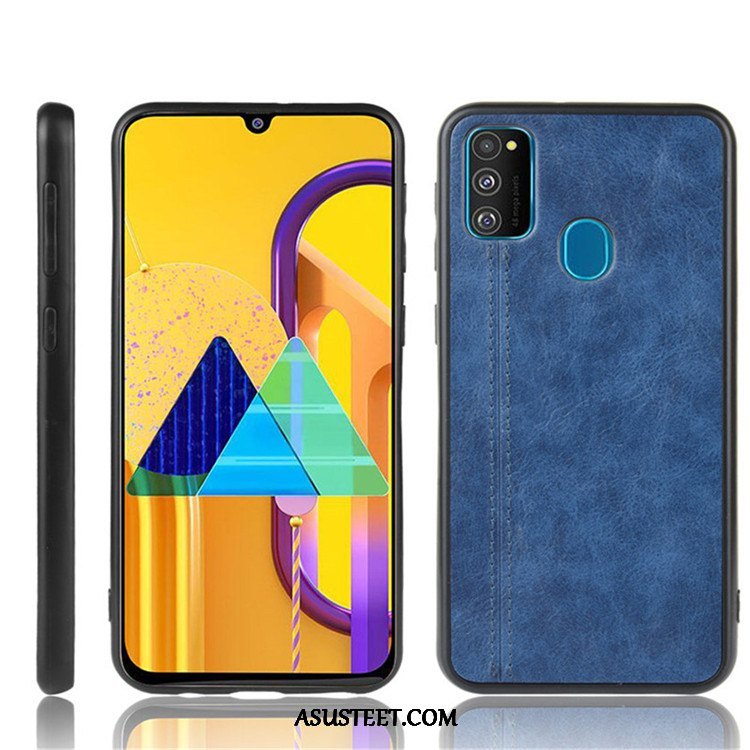 Samsung Galaxy M30s Kuoret Kotelo Musta Kuori Suojaus Puhelimen