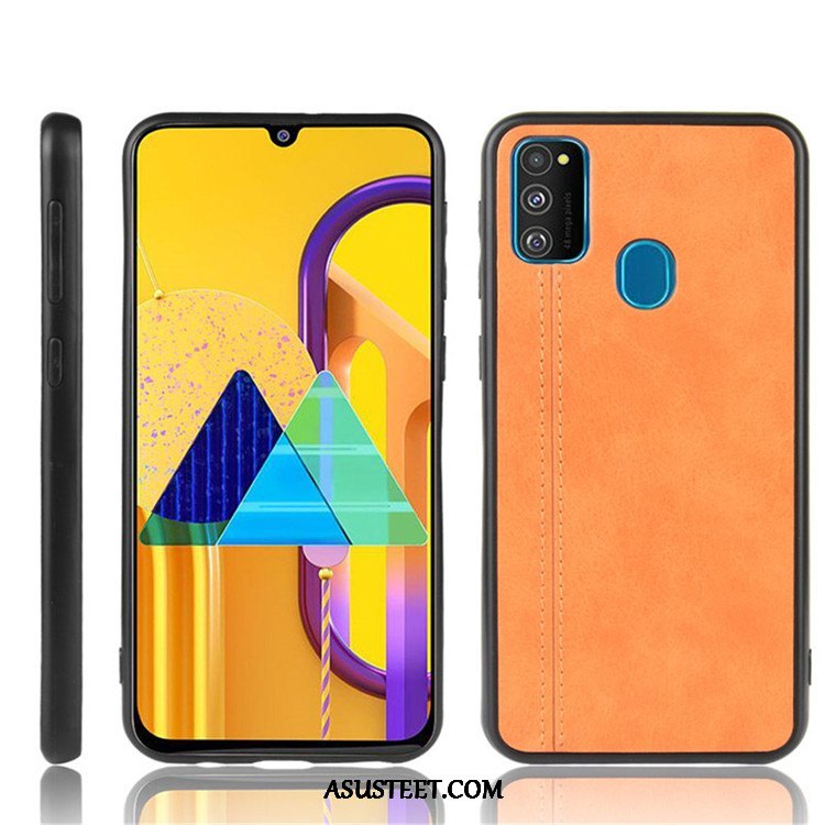 Samsung Galaxy M30s Kuoret Kotelo Musta Kuori Suojaus Puhelimen