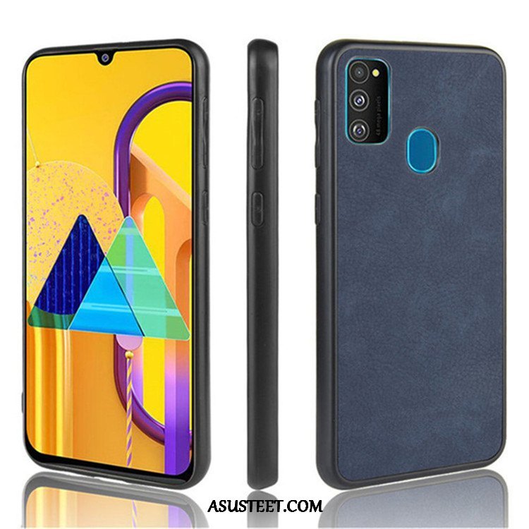 Samsung Galaxy M30s Kuori Kuoret Kotelo Kova Puhelimen Musta