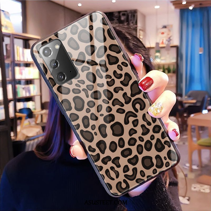 Samsung Galaxy Note20 Kuori Kuoret Puhelimen Leopardi Tähti Lasi