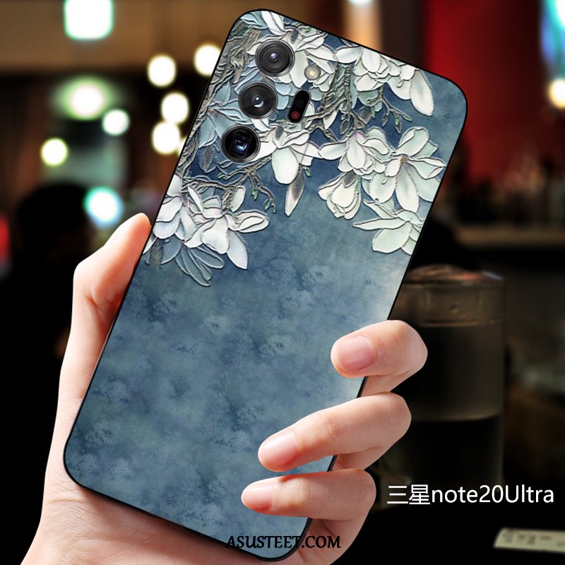 Samsung Galaxy Note20 Ultra Kuoret Muokata Ohut Pehmeä Neste Kotelo Silikoni