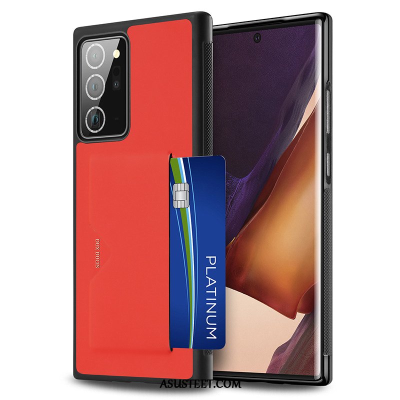 Samsung Galaxy Note20 Ultra Kuoret Takakansi Murtumaton All Inclusive Kortti Tähti