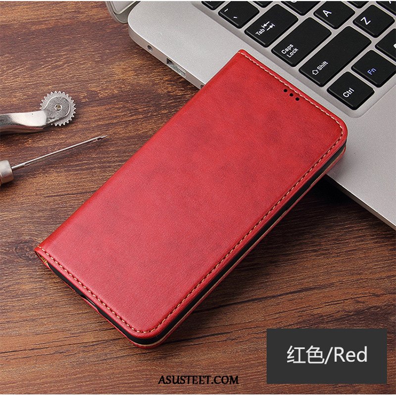 Samsung Galaxy Note20 Ultra Kuori Kuoret Punainen Nahkakotelo Puhelimen Tähti