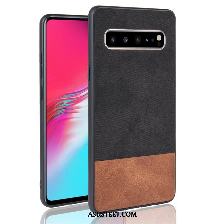 Samsung Galaxy S10 5g Kuoret Kotelo Tähti Puhelimen Nahka Suojaus