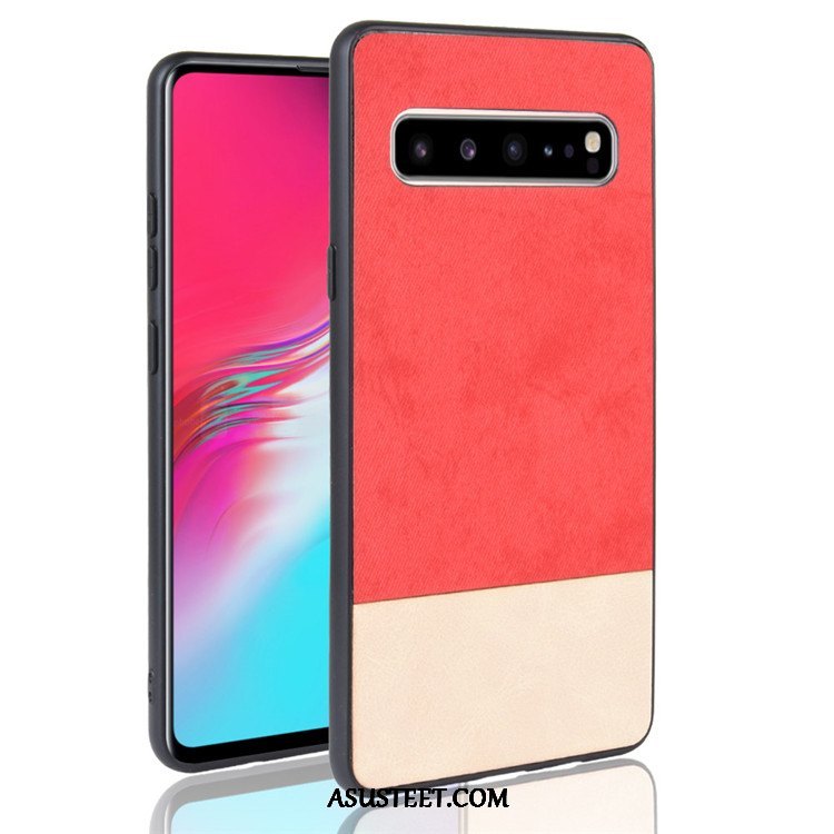 Samsung Galaxy S10 5g Kuoret Kotelo Tähti Puhelimen Nahka Suojaus