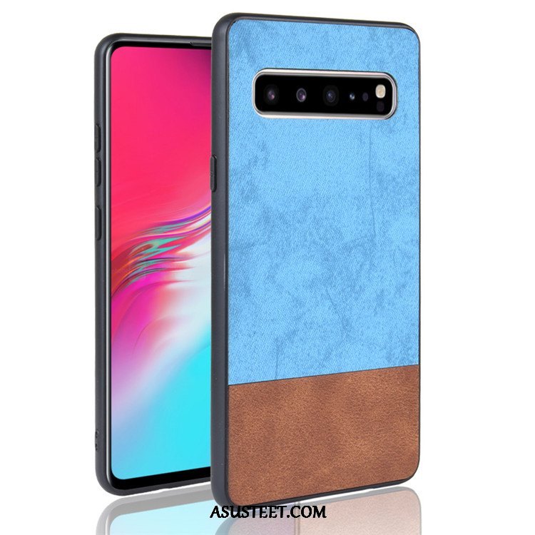 Samsung Galaxy S10 5g Kuoret Kotelo Tähti Puhelimen Nahka Suojaus