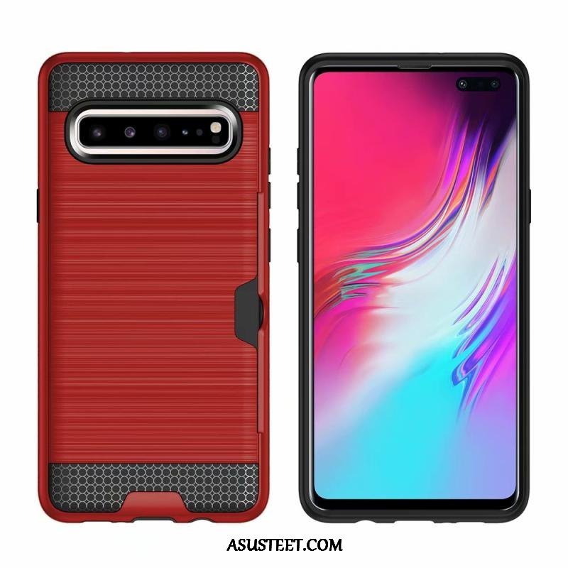 Samsung Galaxy S10 5g Kuori Kuoret Kotelo Kortti Tähti Murtumaton Suojaus