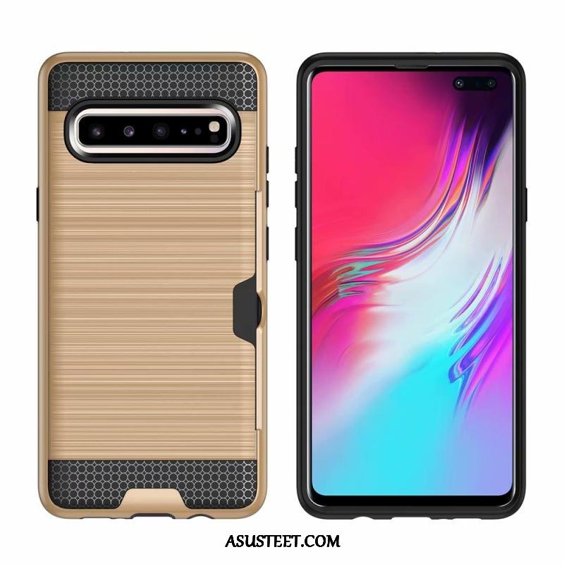 Samsung Galaxy S10 5g Kuori Kuoret Kotelo Kortti Tähti Murtumaton Suojaus