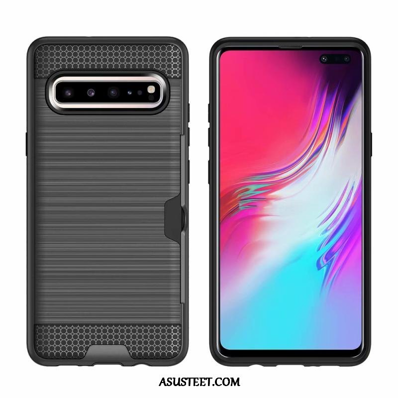 Samsung Galaxy S10 5g Kuori Kuoret Kotelo Kortti Tähti Murtumaton Suojaus