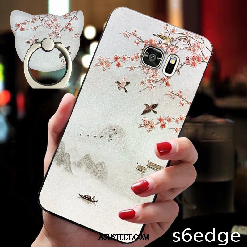 Samsung Galaxy S6 Edge Kuoret Silikoni All Inclusive Murtumaton Luova Suojaus