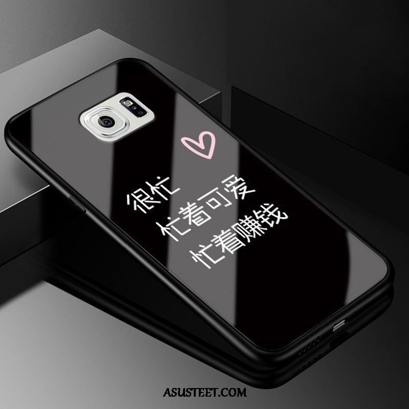 Samsung Galaxy S6 Kuori Kuoret Kova Puhelimen Musta Kotelo Silikoni