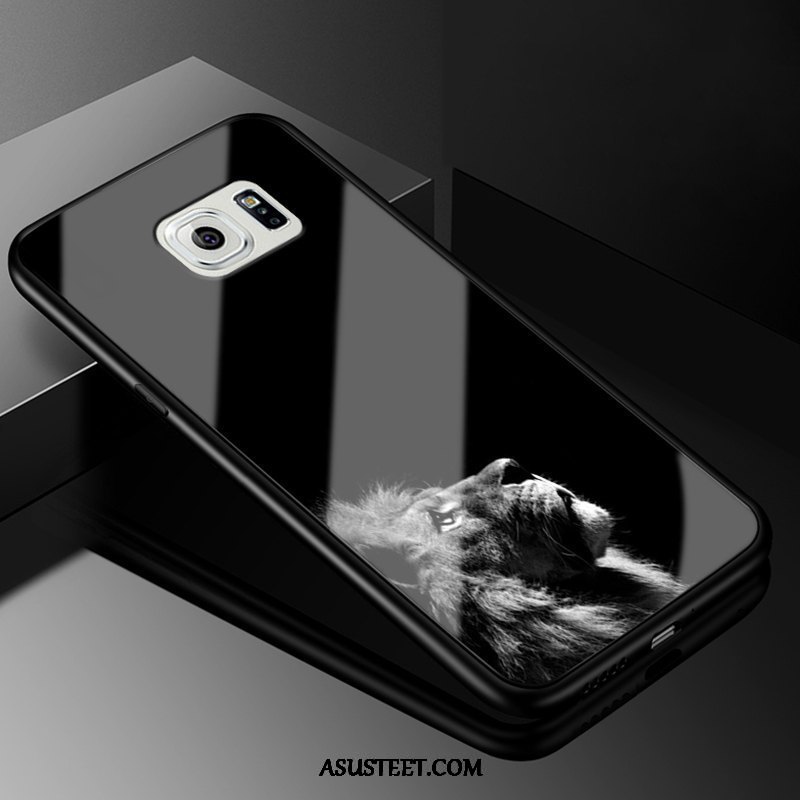 Samsung Galaxy S6 Kuori Kuoret Kova Puhelimen Musta Kotelo Silikoni