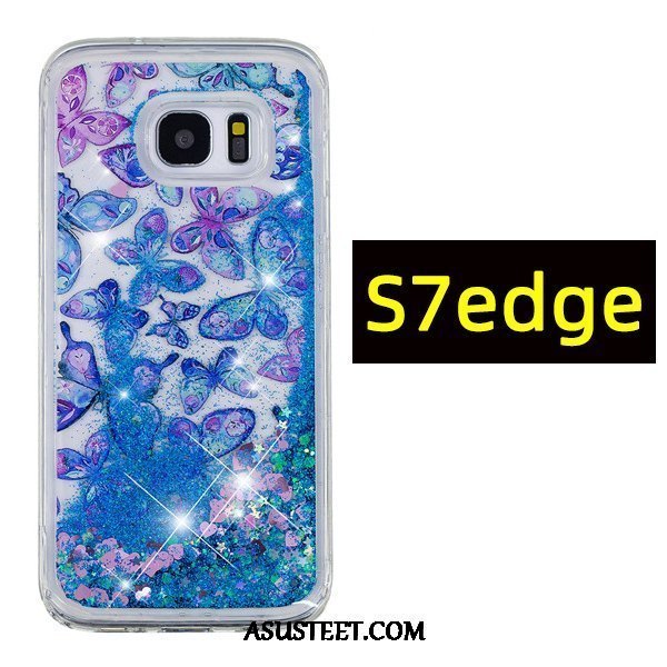 Samsung Galaxy S7 Edge Kuori Kuoret Juoksuhiekka Murtumaton Puhelimen Suojaus