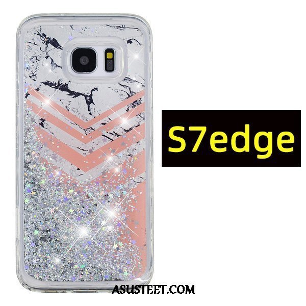 Samsung Galaxy S7 Edge Kuori Kuoret Juoksuhiekka Murtumaton Puhelimen Suojaus