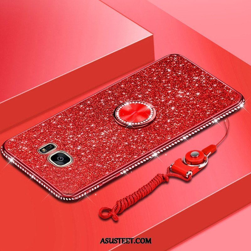 Samsung Galaxy S7 Kuori Kuoret Kotelo Jauhe Tähti Rhinestone Inlay Trendi