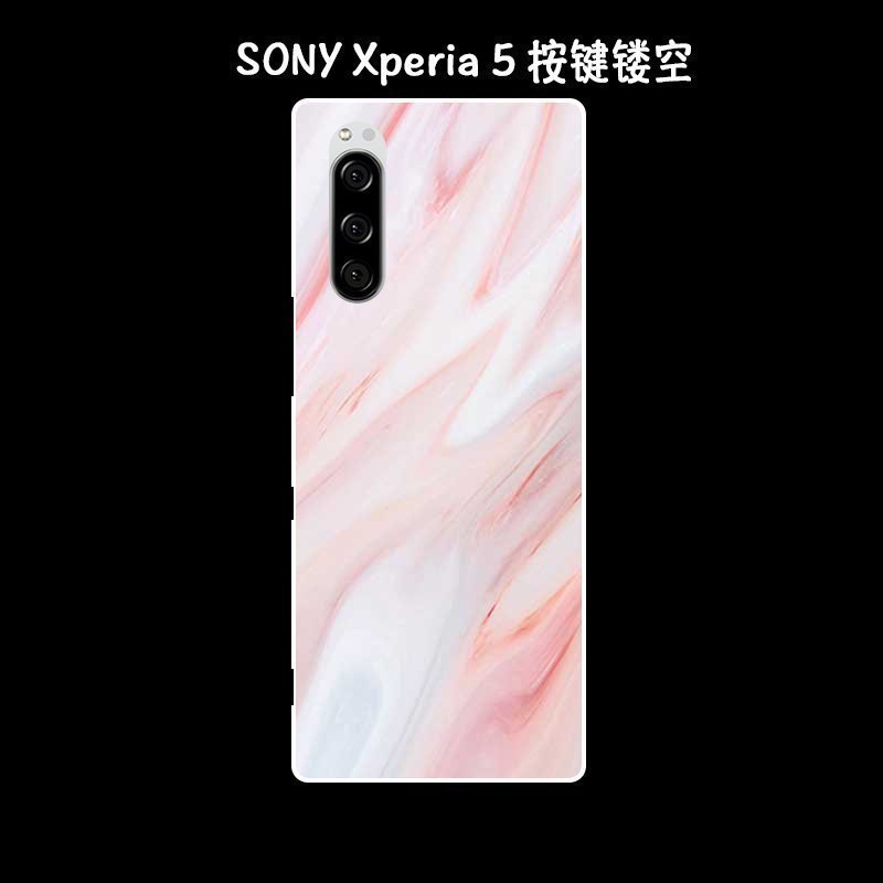 Sony Xperia 5 Kuori Kuoret Öljyvärimaalaus Kotelo Silikoni Taide Murtumaton