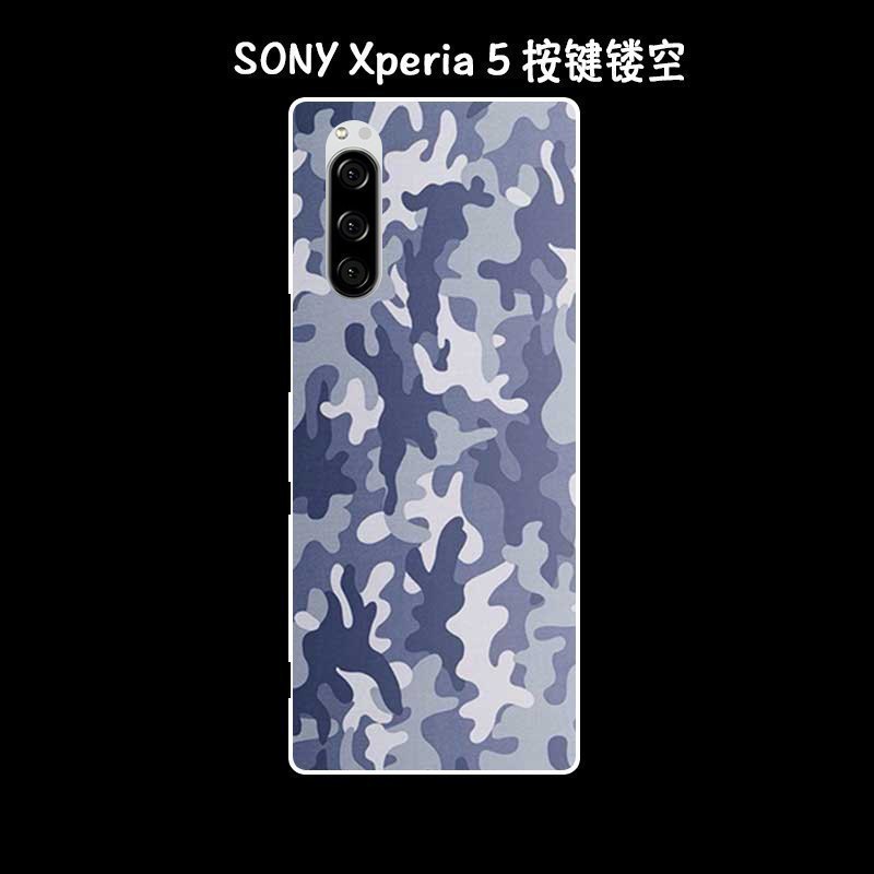 Sony Xperia 5 Kuori Kuoret Öljyvärimaalaus Kotelo Silikoni Taide Murtumaton