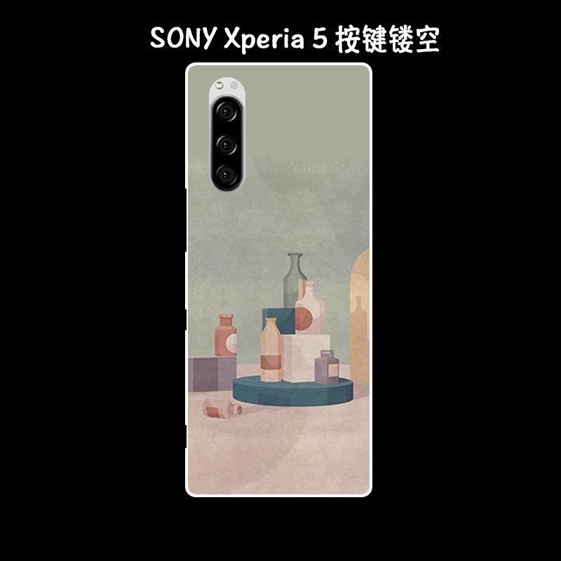 Sony Xperia L3 Kuori Kuoret Murtumaton Taide Puhelimen Öljyvärimaalaus Kotelo