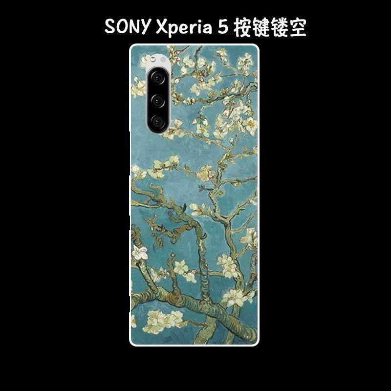 Sony Xperia L3 Kuori Kuoret Murtumaton Taide Puhelimen Öljyvärimaalaus Kotelo