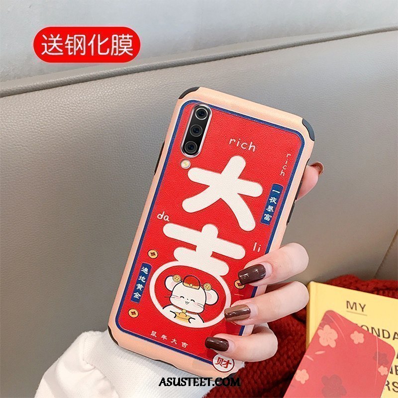 Xiaomi Mi 9 Lite Kuoret Puhelimen Mulberry Silkki Karkaisu Nuoret Kukkakuvio