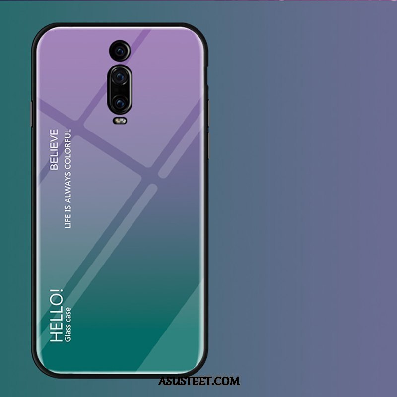 Xiaomi Mi 9t Pro Kuoret Pieni Kaltevuus Musta Punainen Kuori