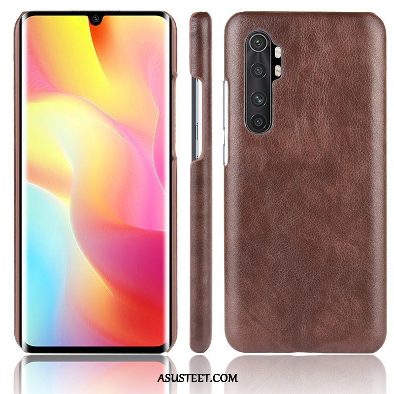 Xiaomi Mi Note 10 Lite Kuori Kuoret Sininen Kukkakuvio Kotelo Litsi Nuoret