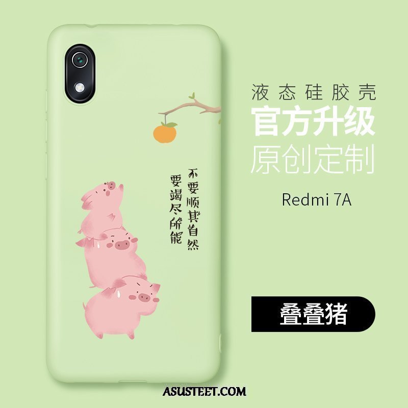 Xiaomi Redmi 7a Kuoret Persoonallisuus Murtumaton Luova Punainen Pieni