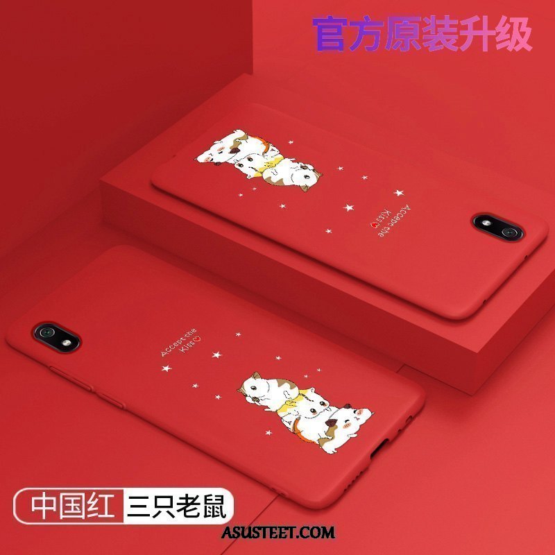 Xiaomi Redmi 7a Kuoret Puhelimen Luova Kuori All Inclusive Punainen