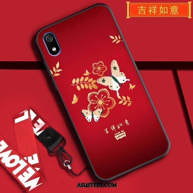 Xiaomi Redmi 7a Kuoret Ripustettavat Koristeet Punainen Sarjakuva Murtumaton Kotelo