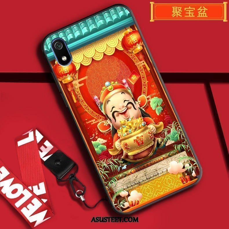 Xiaomi Redmi 7a Kuoret Ripustettavat Koristeet Punainen Sarjakuva Murtumaton Kotelo