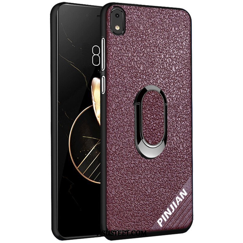 Xiaomi Redmi 7a Kuori Kuoret Pieni Pesty Suede Suojaus Silikoni