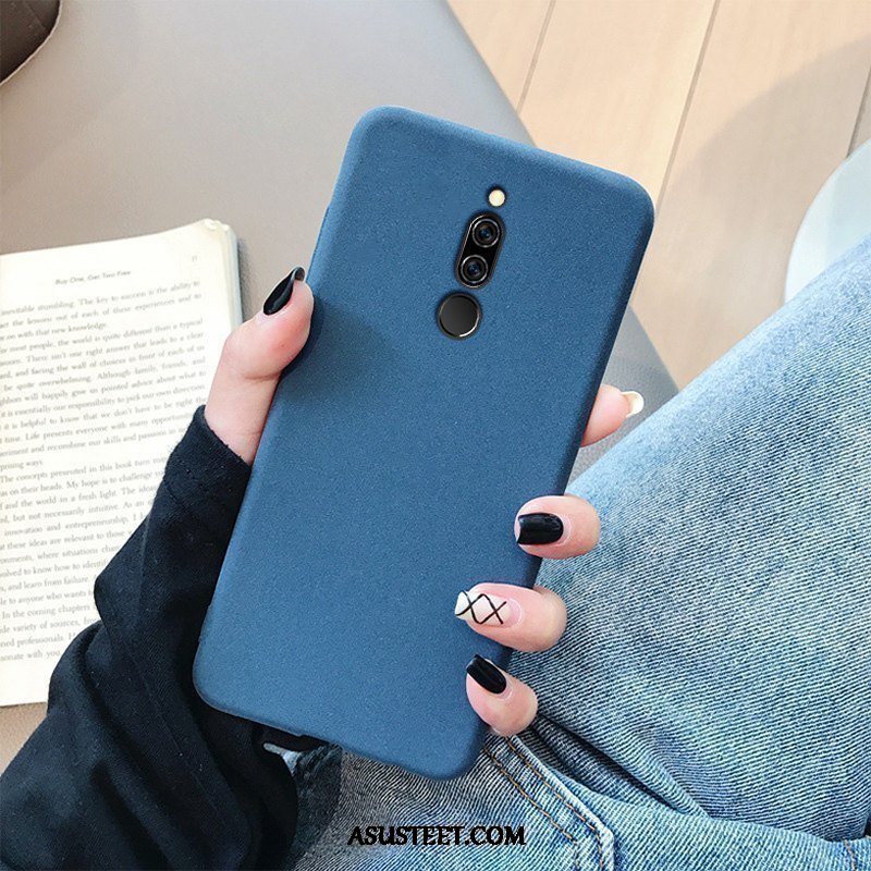 Xiaomi Redmi 8 Kuoret Pehmeä Neste Pesty Suede Ohut Magneettinen Persoonallisuus