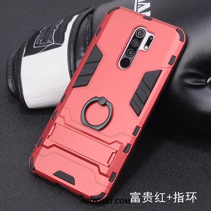 Xiaomi Redmi 9 Kuoret Kuori Pesty Suede Tuki Luova Trendi