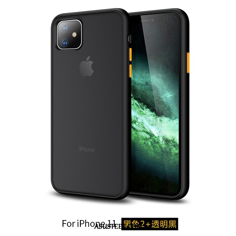 iPhone 11 Kuoret Puhelimen All Inclusive Pesty Suede Kuori Läpinäkyvä