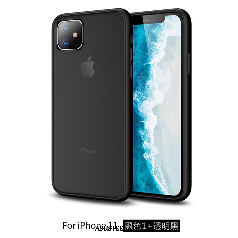 iPhone 11 Kuoret Puhelimen All Inclusive Pesty Suede Kuori Läpinäkyvä