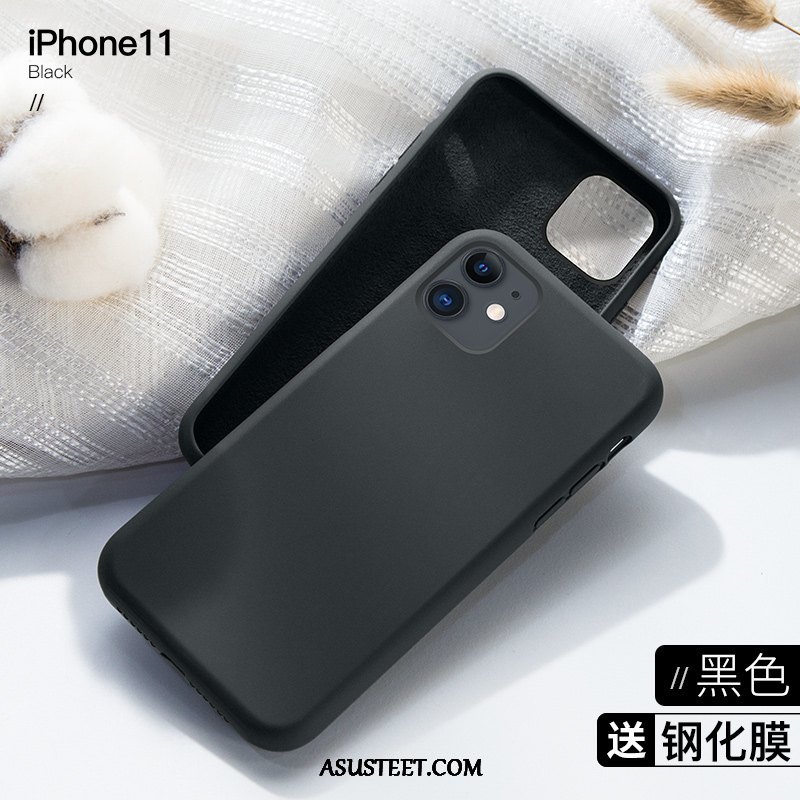 iPhone 11 Kuoret Ultra Pesty Suede Punainen Kuori Ylellisyys