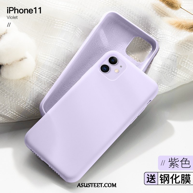 iPhone 11 Kuoret Ultra Pesty Suede Punainen Kuori Ylellisyys