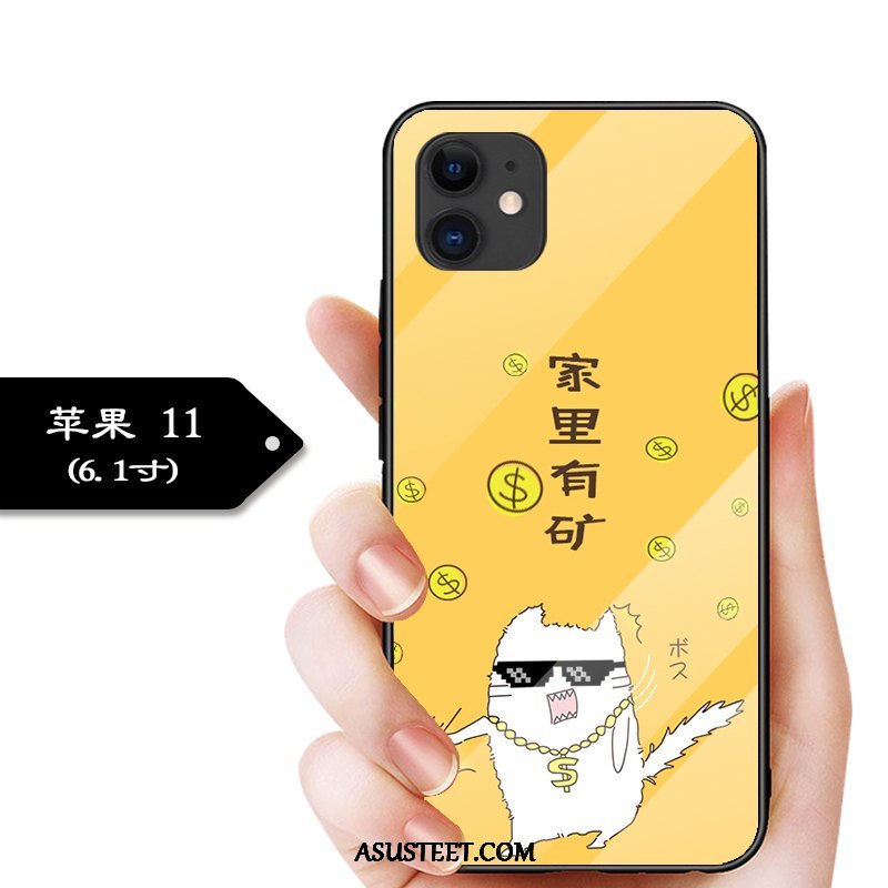 iPhone 11 Kuori Kuoret Lasi Murtumaton Muokata Rakastunut Kotelo