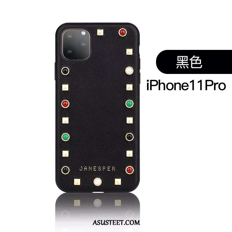 iPhone 11 Pro Kuori Kuoret Eurooppa Suojaus Musta All Inclusive Net Red